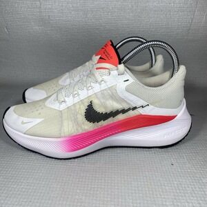 Nike Zoom Winflo Womens Size 6.5 Shoes Sneakers White Black Pink CW3421-100